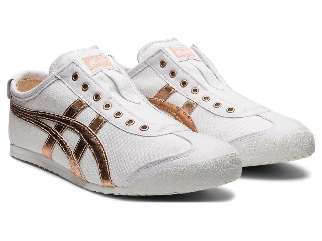 Mexico 66 Canvas White Rose Gold