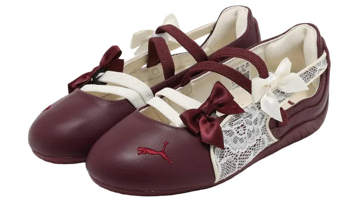 Speedcat Ballet Lace Ruby Shimmer Frosted Ivory (Women’s)