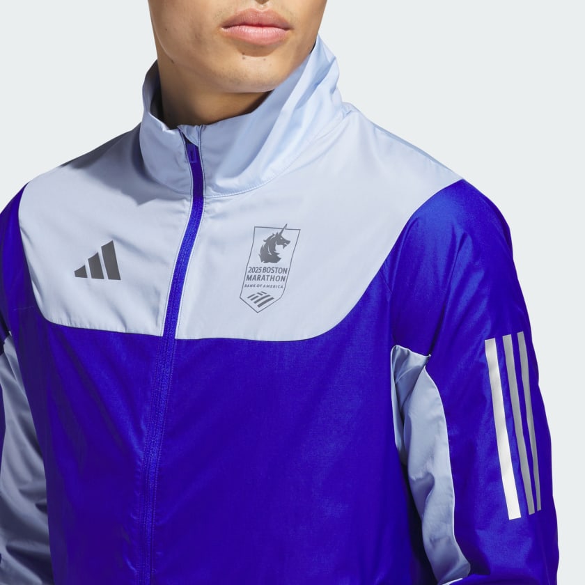Men's adidas Boston Marathon 2025 Own the Run Celebration Jacket