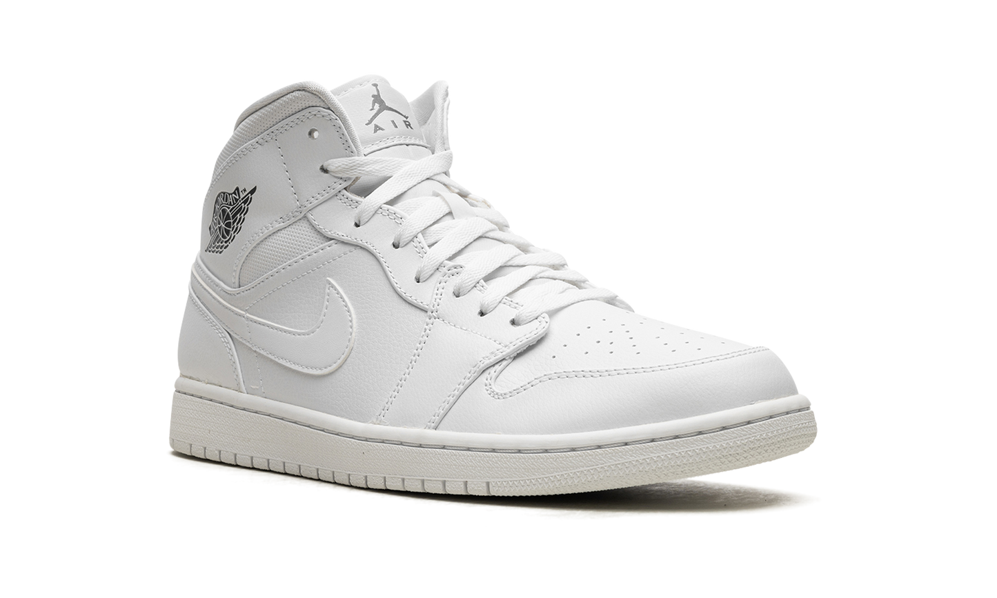 1 Mid "White / Cool Grey"