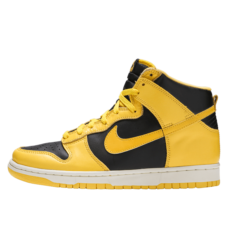 Nike Dunk High LE 'Goldenrod' 630335-071 Signature Shoe