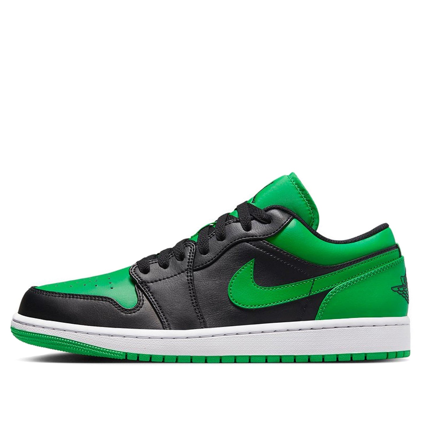 Air Jordan 1 Low 'Lucky Green' 553558-065 Classic Sneakers