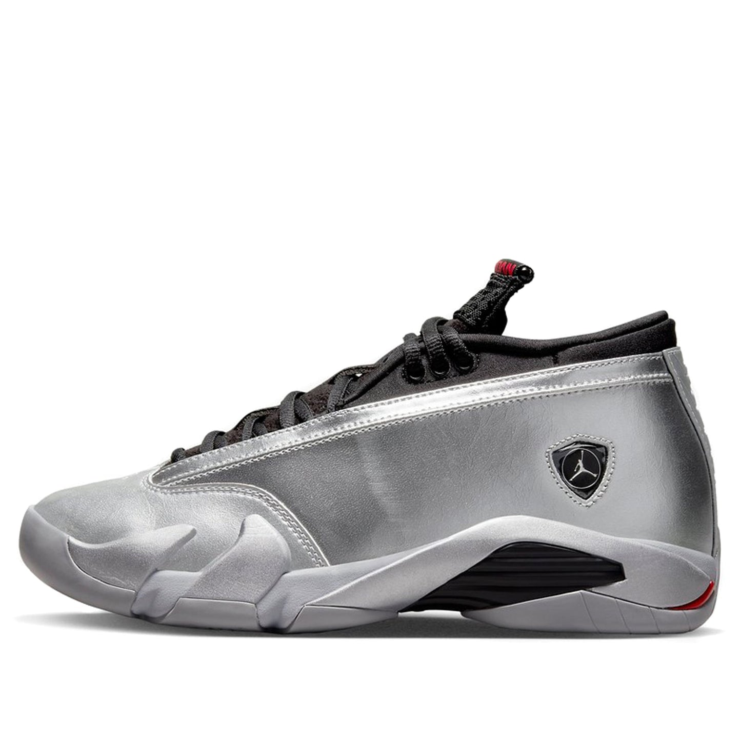 (WMNS) Air Jordan 14 Retro Low 'Metallic Silver' DH4121-060 Signature Shoe