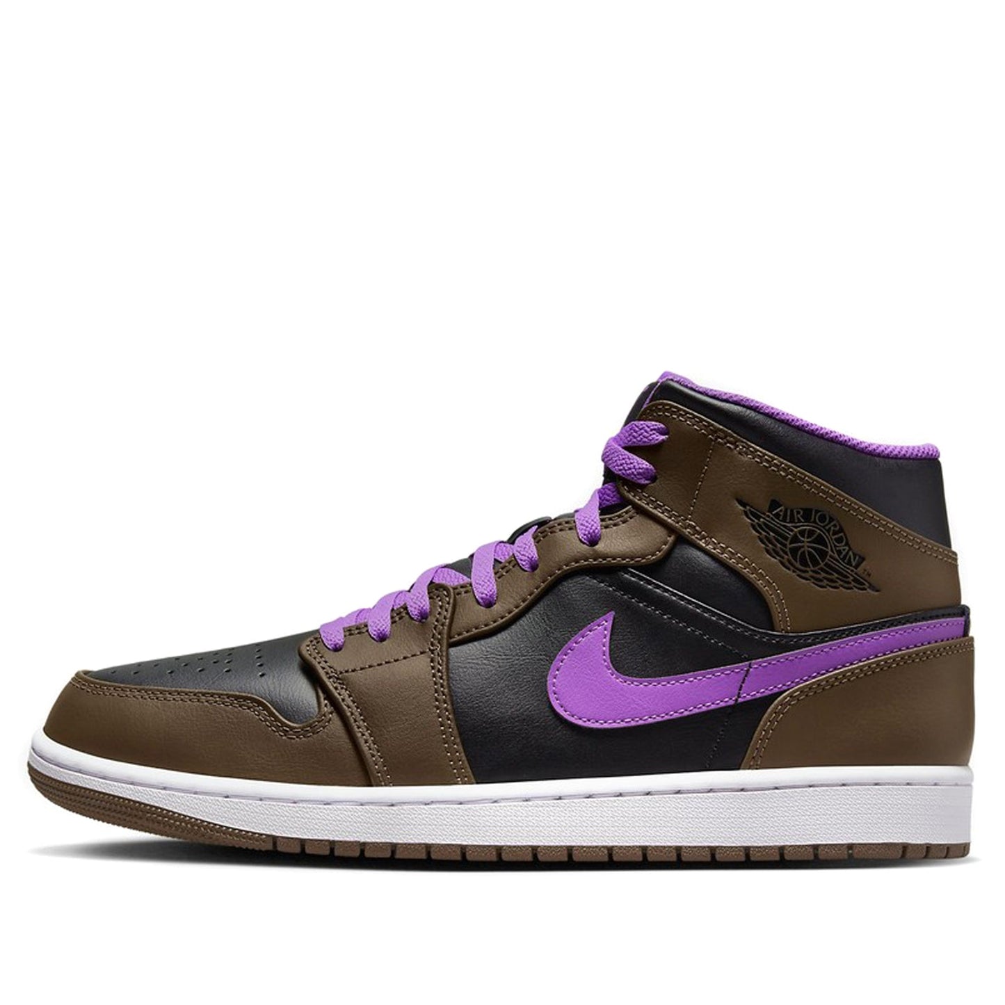 Air Jordan 1 Mid 'Purple Mocha' DQ8426-215 Cultural Kicks
