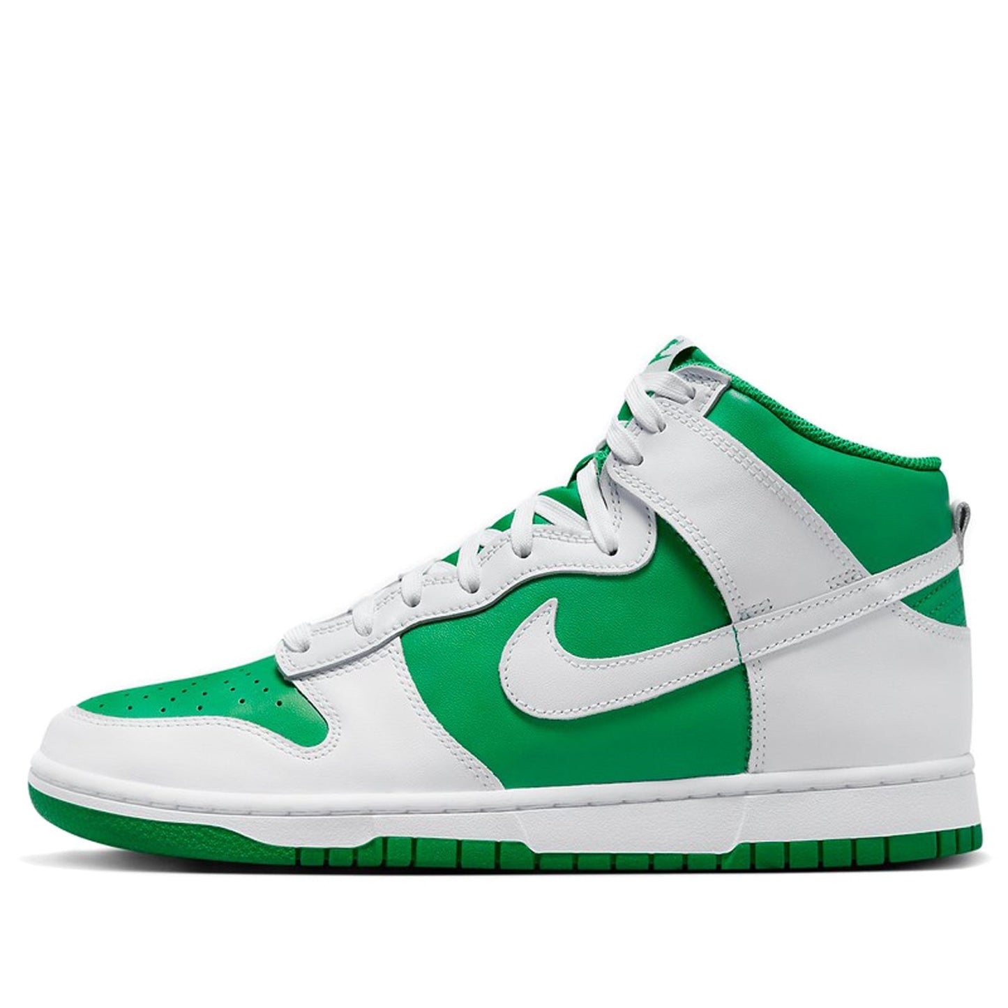 Nike Dunk High ' Pine Green White' DV0829-300 Classic Sneakers