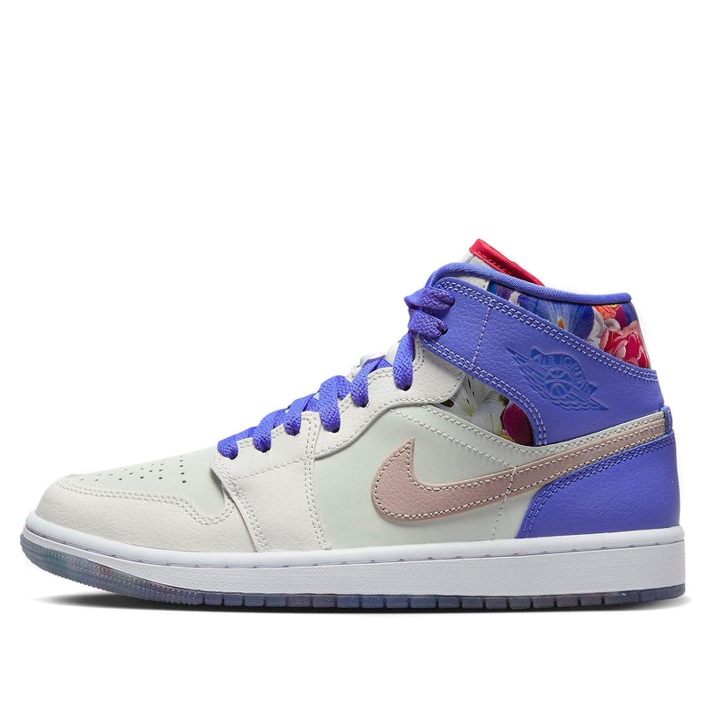 (WMNS) Air Jordan 1 Mid SE 'Valentine's Day Flowers' FD4331-121 Cultural Kicks