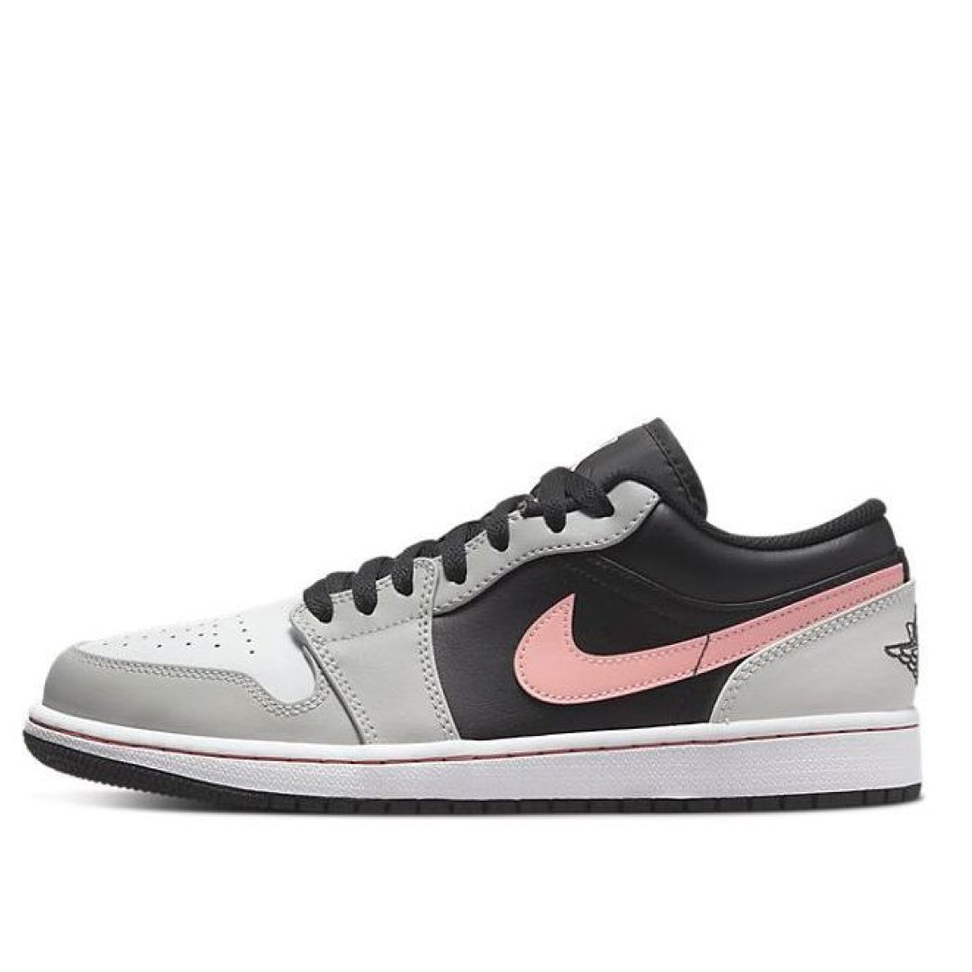 Air Jordan 1 Low 'Grey Fog Bleached Coral' 553558-062 Cultural Kicks