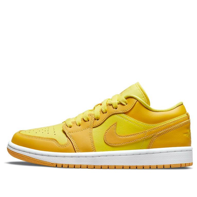 (WMNS) Air Jordan 1 Low 'Yellow Strike' DC0774-700 Epoch-Defining Shoes