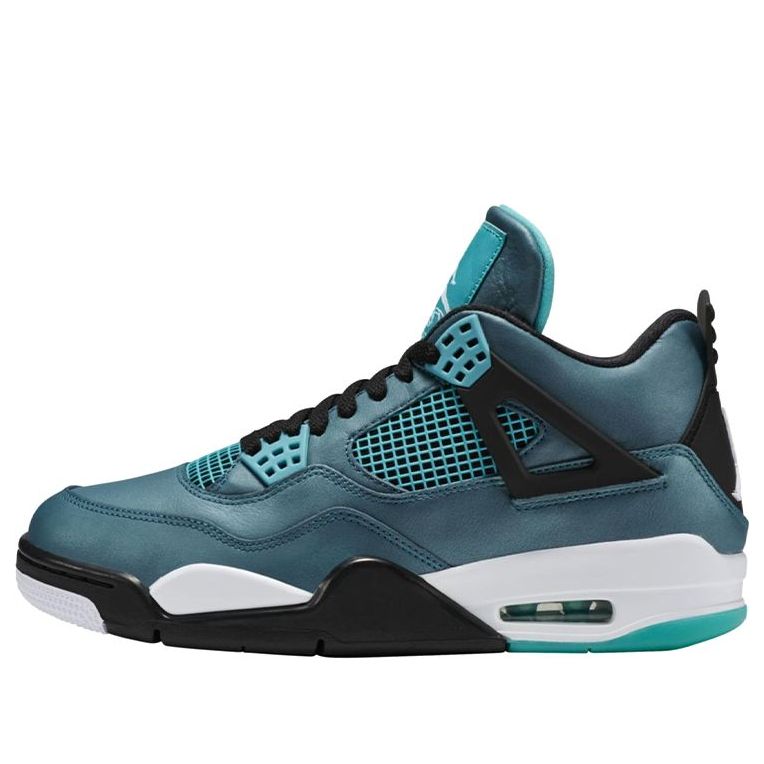 Air Jordan 4 Retro 30th 'Teal' 705331-330 Signature Shoe