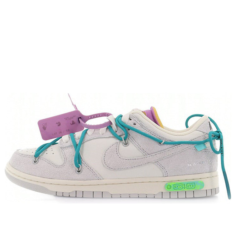 Nike Off-White x Dunk Low 'Lot 36 of 50' DJ0950-107 Signature Shoe