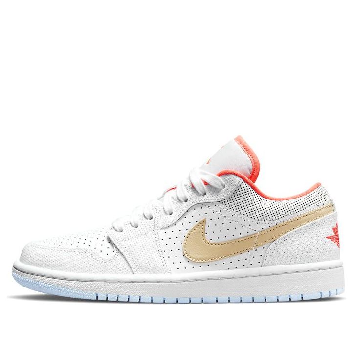 (WMNS) Air Jordan 1 Low SE 'White Sesame' DC9509-100 Iconic Trainers