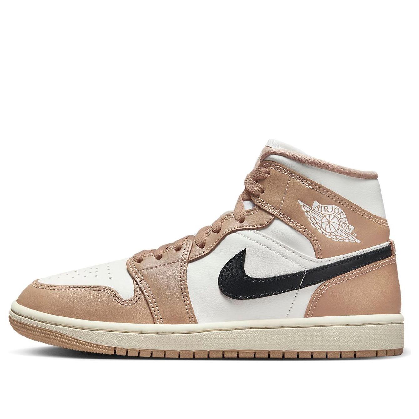 (WMNS) Air Jordan 1 Mid 'Desert' BQ6472-103 Epoch-Defining Shoes