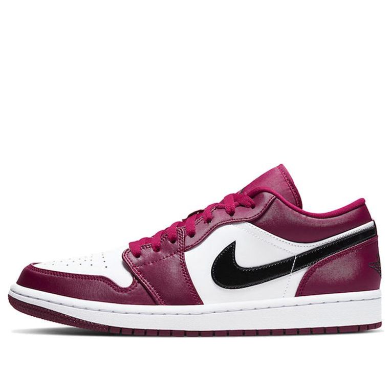 Air Jordan 1 Low 'Noble Red' 553558-604 Iconic Trainers