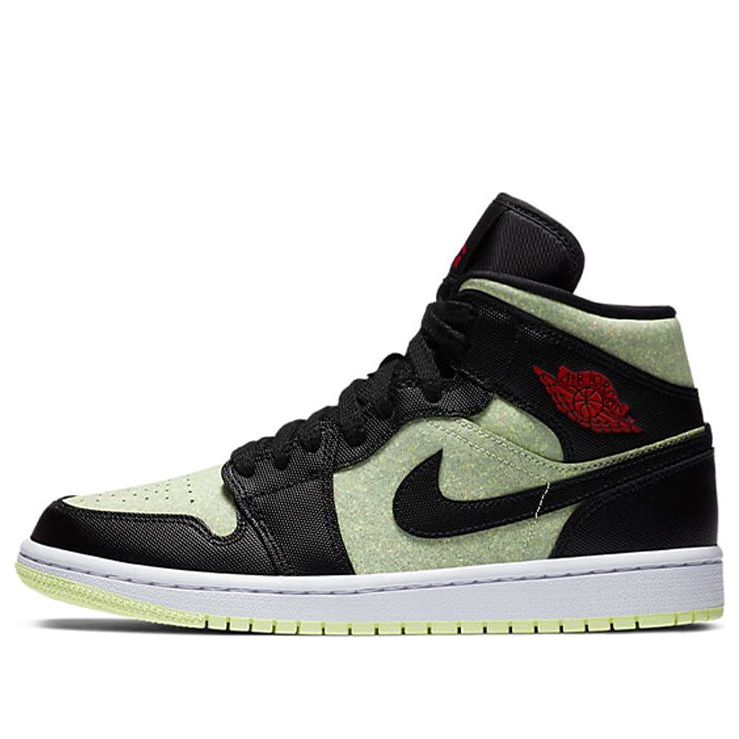 (WMNS) Air Jordan 1 Mid SE 'Black Barely Volt' CV5276-003 Antique Icons