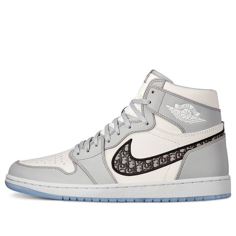 Dior x Air Jordan 1 High OG 'White Wolf Grey' CN8607-002 Cultural Kicks