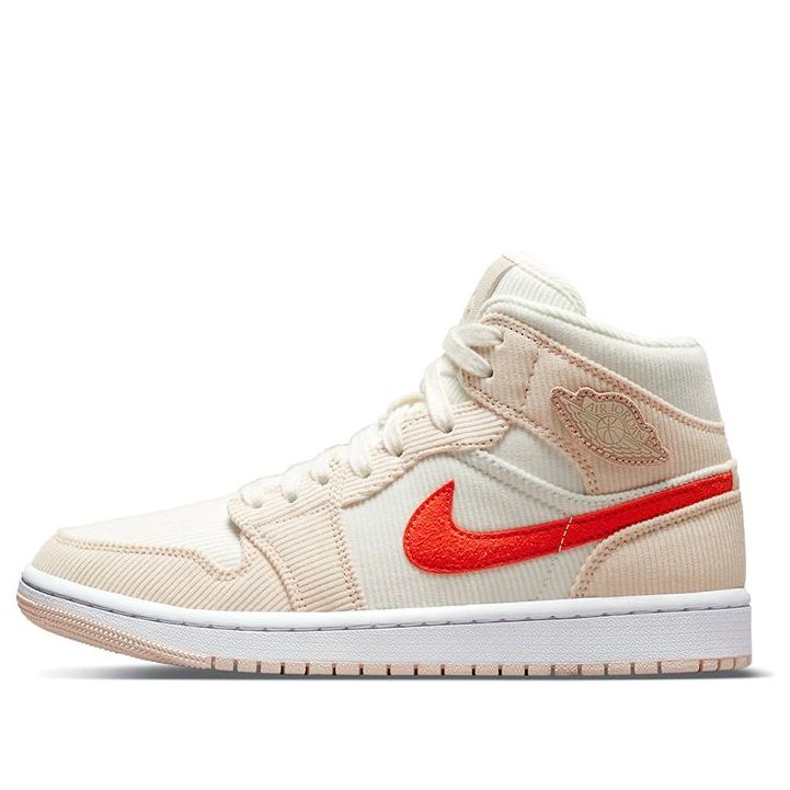 (WMNS) Air Jordan 1 Mid SE 'Corduroy' DA8009-108 Epoch-Defining Shoes