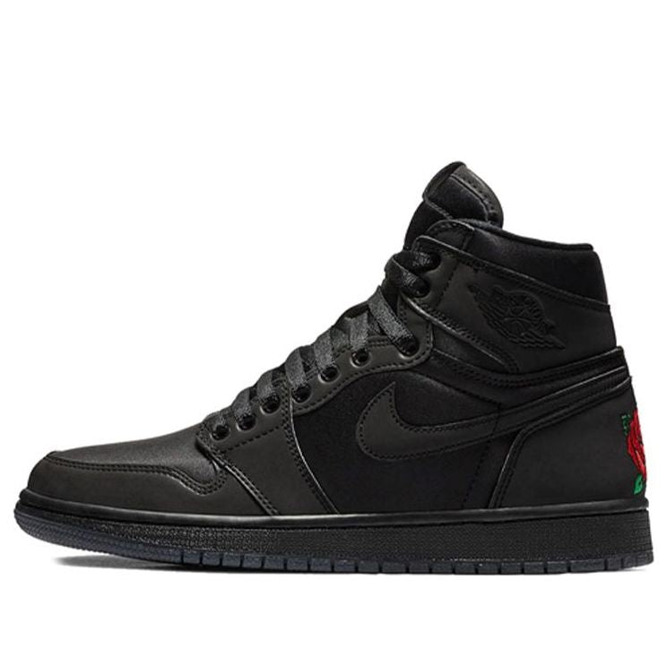 (WMNS) Rox Brown x Air Jordan 1 Retro High OG 'Black' BV1576-001 Antique Icons
