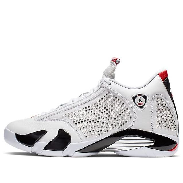 Air Jordan 14 Retro x Supreme 'White' BV7630-106 Classic Sneakers