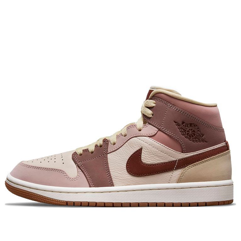 (WMNS) Air Jordan 1 Mid SE 'Dark Pony Smoky Mauve' DO7440-821 Iconic Trainers