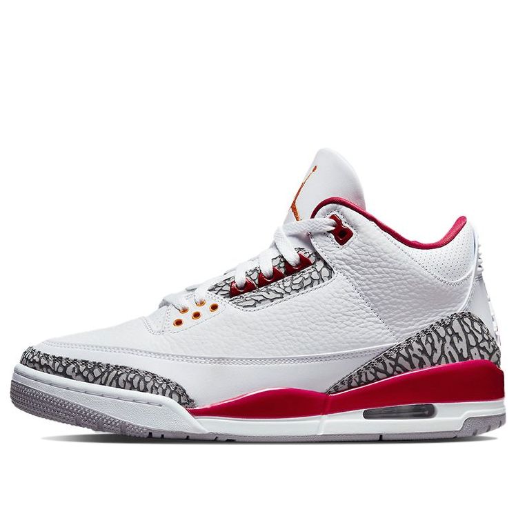 Air Jordan 3 Retro 'Cardinal Red' CT8532-126 Epoch-Defining Shoes