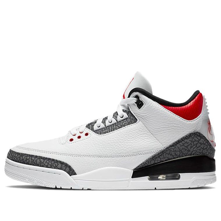 Air Jordan 3 SE-T 'Fire Red' Japan Exclusive CZ6433-100 Classic Sneakers