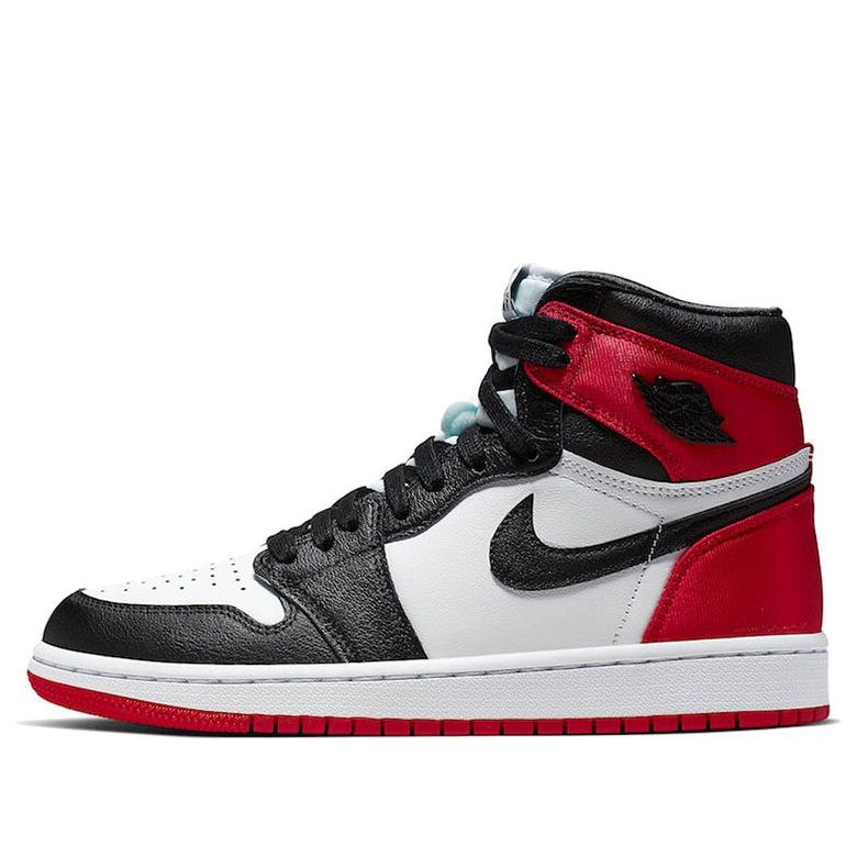 (WMNS) Air Jordan 1 Retro High 'Satin Black Toe' CD0461-016 Epoch-Defining Shoes
