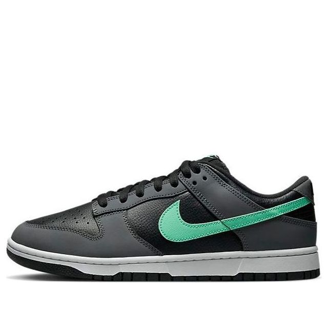Nike Dunk Low 'Black Green Glow' FB3359-001 Classic Sneakers