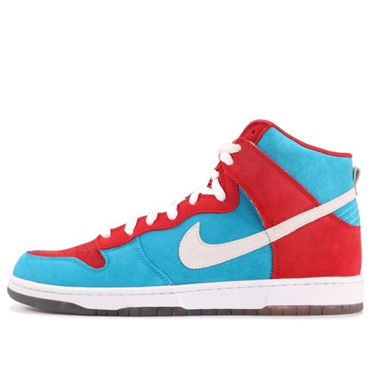 Nike Dunk High Premium SB 'Bloody Gums' 313171-611 Signature Shoe