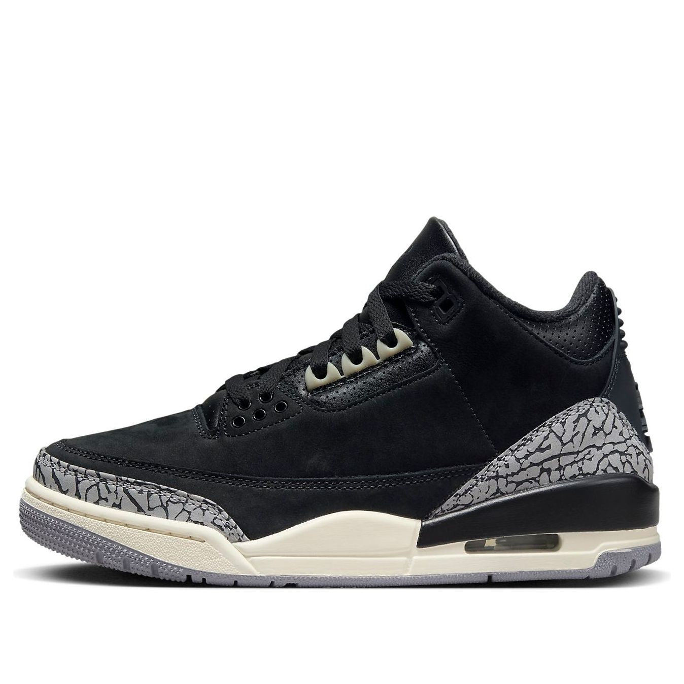 (WMNS) Air Jordan 3 Retro 'Off Noir' CK9246-001 Classic Sneakers