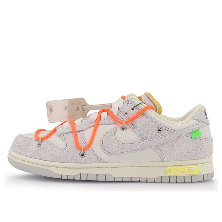 Nike Off-White x Dunk Low 'Lot 11 of 50' DJ0950-108 Classic Sneakers