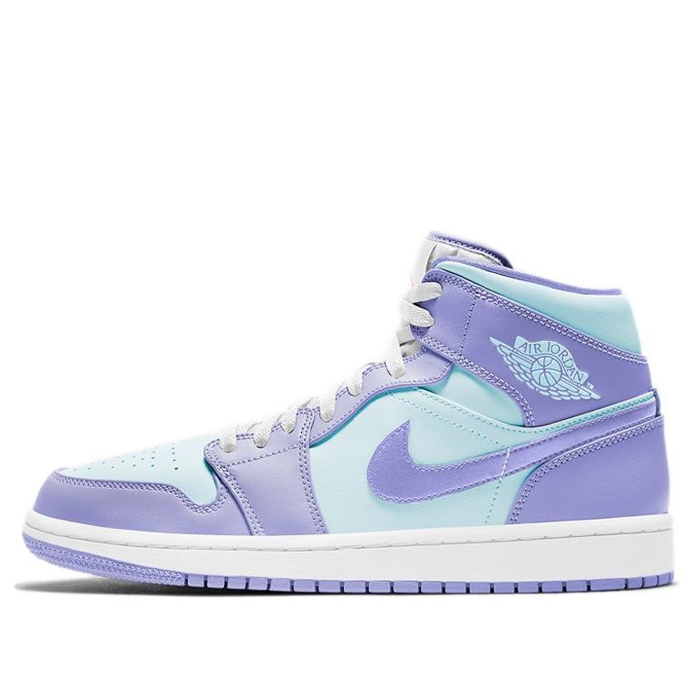 Air Jordan 1 Mid 'Purple Pulse' 554724-500 Vintage Sportswear