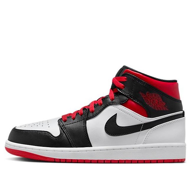 Air Jordan 1 Mid 'Gym Red Black Toe' DQ8426-106 Cultural Kicks