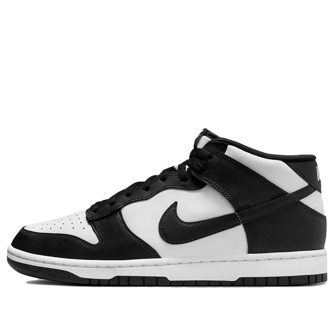 Nike Dunk Mid 'Panda Black White' FQ8784-100 Iconic Trainers