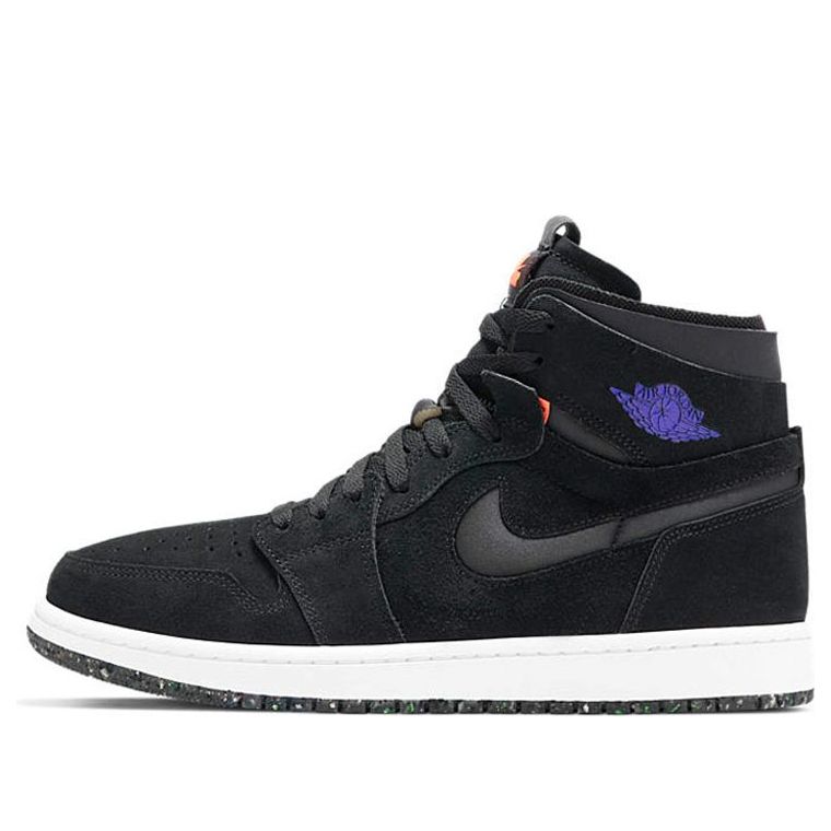 Air Jordan 1 High Zoom Comfort 'Court Black' CT0978-005 Vintage Sportswear