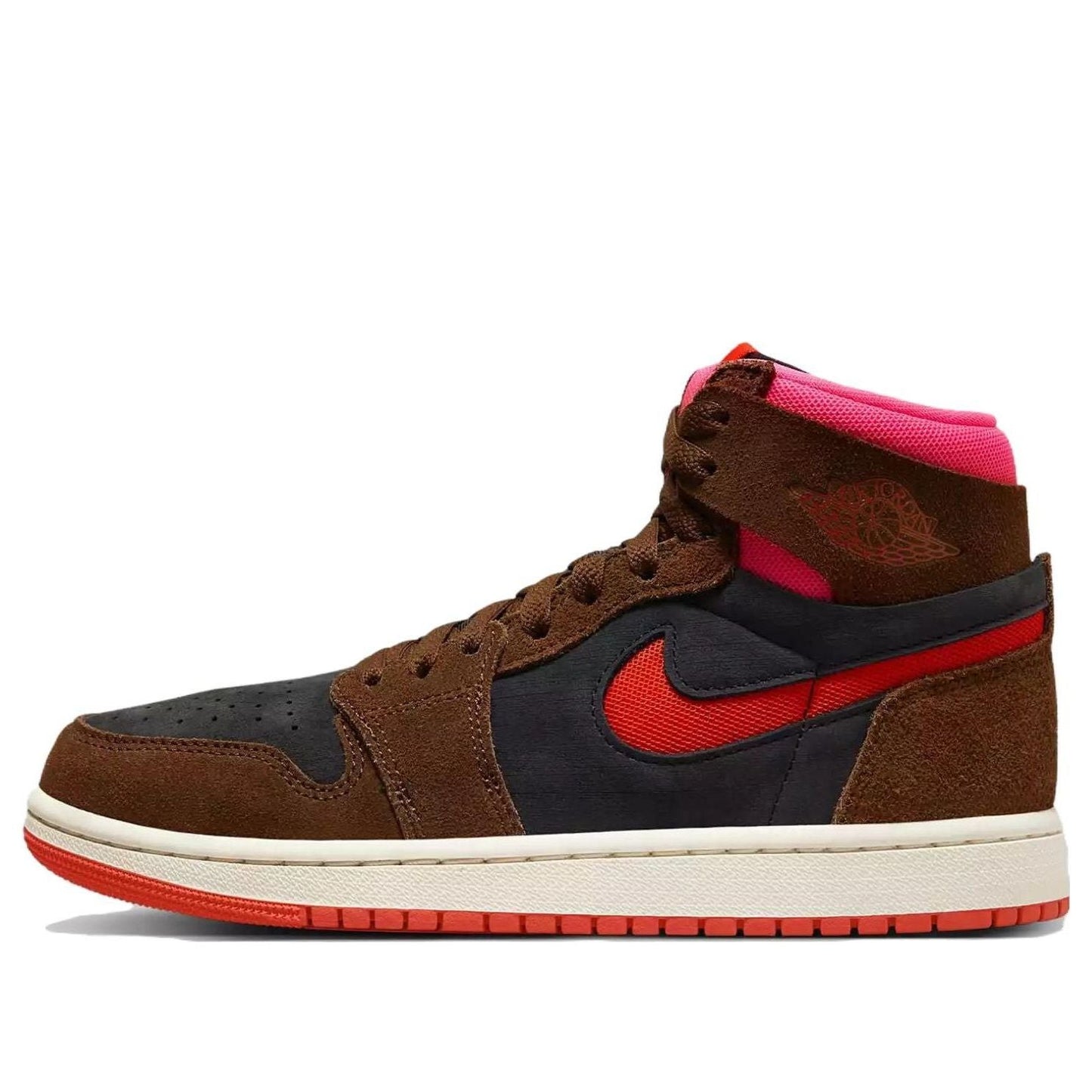 (WMNS) Air Jordan 1 High Zoom Comfort 2 'Cacao Wow Picante Red' DV1305-206 Epochal Sneaker