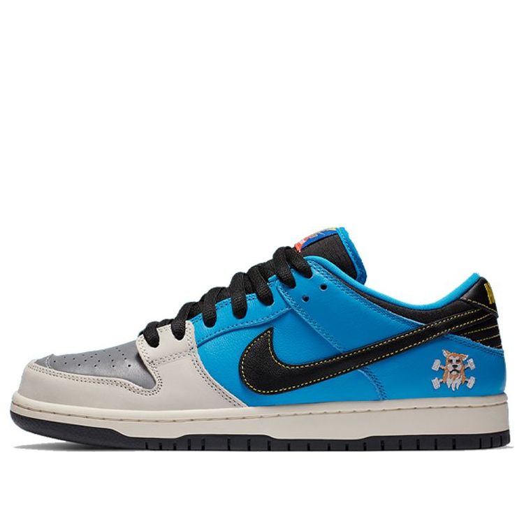 Nike Instant Skateboards x Dunk Low Pro SB Skateboard QS Blue CZ5128-400 Iconic Trainers
