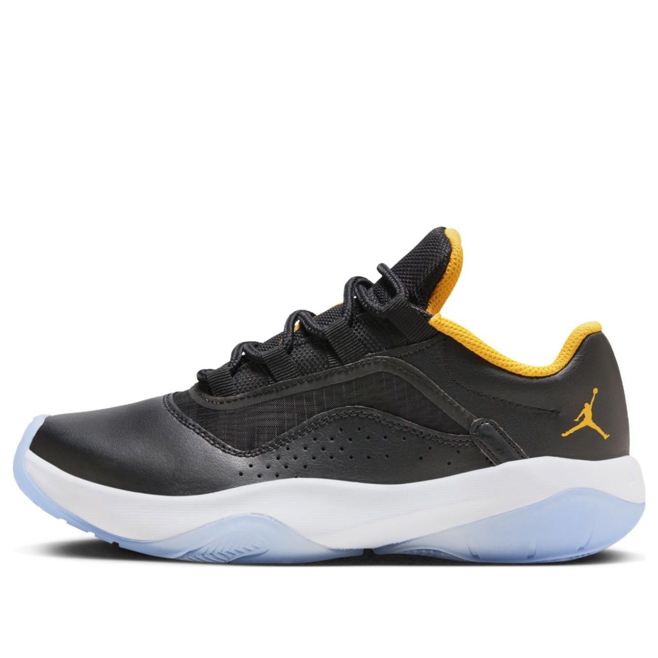 Air Jordan 11 CMFT Low GS 'Black Yellow White' CZ0907-071 Iconic Trainers
