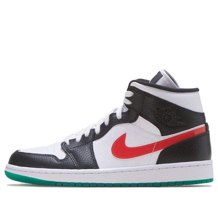 (WMNS) Air Jordan 1 Mid 'Alternate Swoosh' BQ6472-063 Iconic Trainers