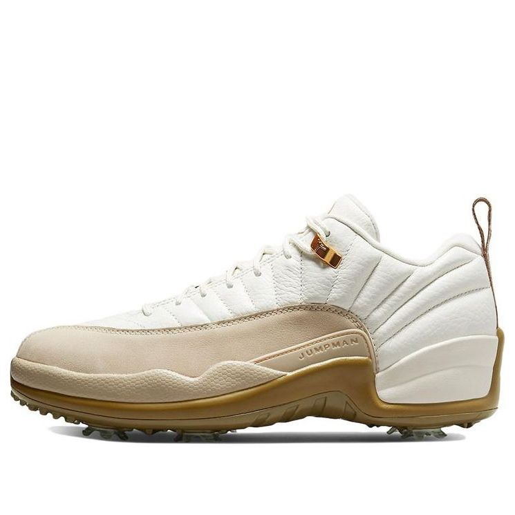Air Jordan 12 Low Golf 'Sail' DM9016-109 Signature Shoe
