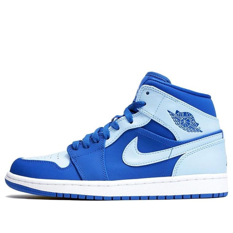 Air Jordan 1 Retro Mid 'Ice Blue' 554724-400 Iconic Trainers