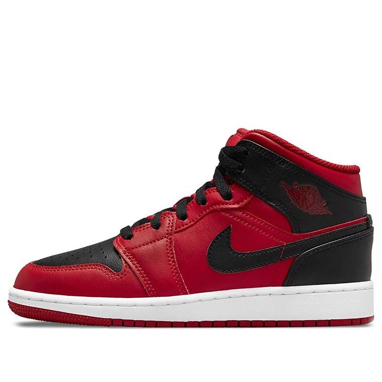Air Jordan 1 Mid 'Reverse Bred' 554724-660 Cultural Kicks