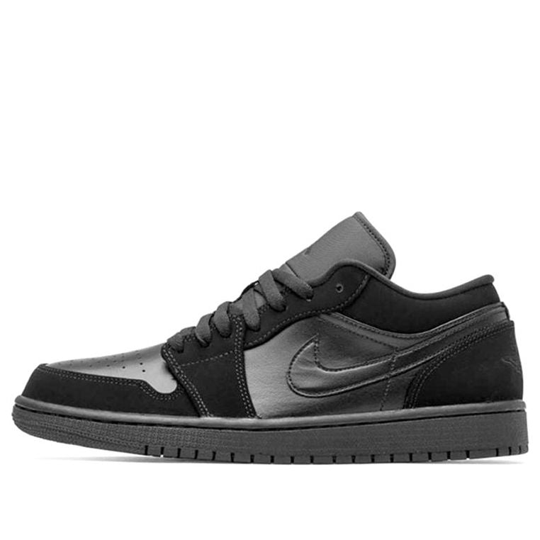 Air Jordan 1 Retro Low 'Triple Black' 553558-025 Antique Icons