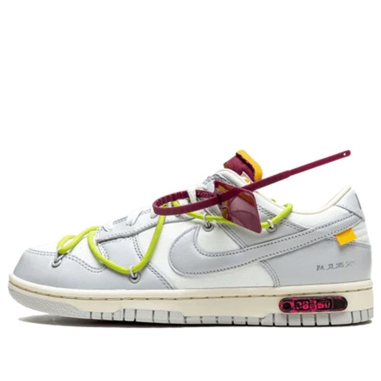Nike Off-White x Dunk Low 'Lot 08 of 50' DM1602-106 Signature Shoe