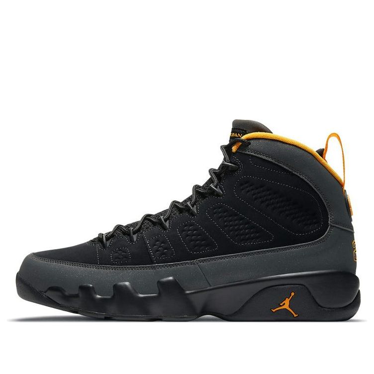 Air Jordan 9 Retro 'Black Dark Charcoal University Gold' CT8019-070 Epochal Sneaker