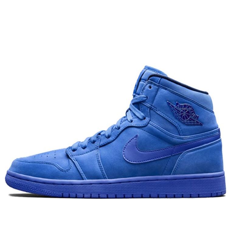 (WMNS) Air Jordan 1 Retro High Premium 'Blue Suede' AH7389-400 Cultural Kicks