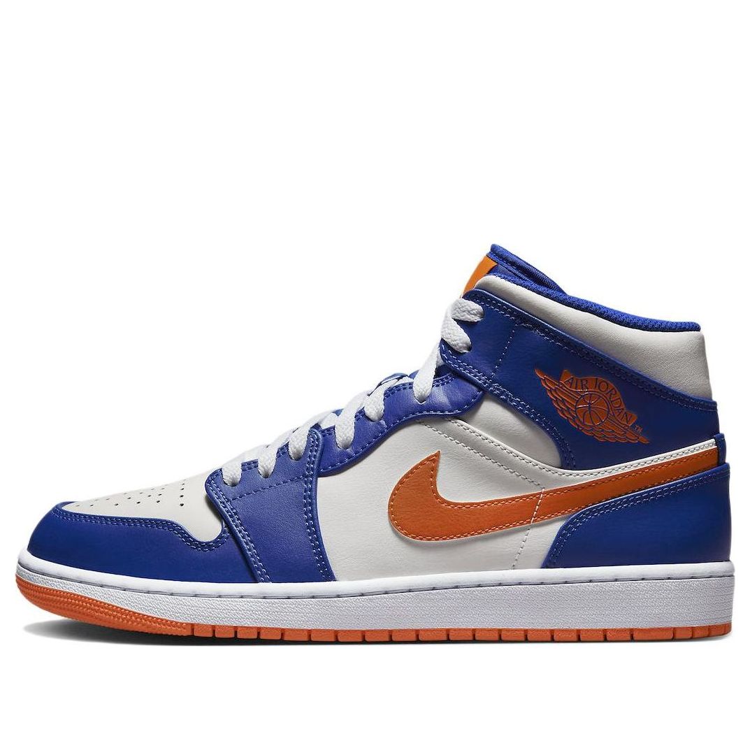 Air Jordan 1 Mid 'Knicks' FD1029-400 Iconic Trainers