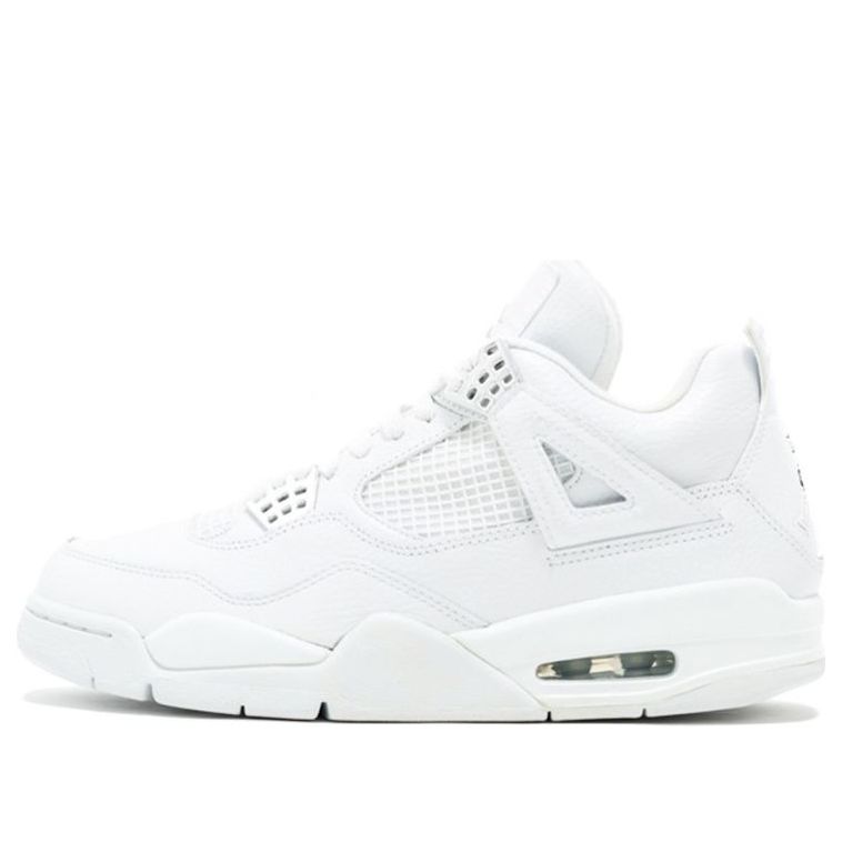 Air Jordan 4 Retro 'Pure $' 308497-102 Signature Shoe