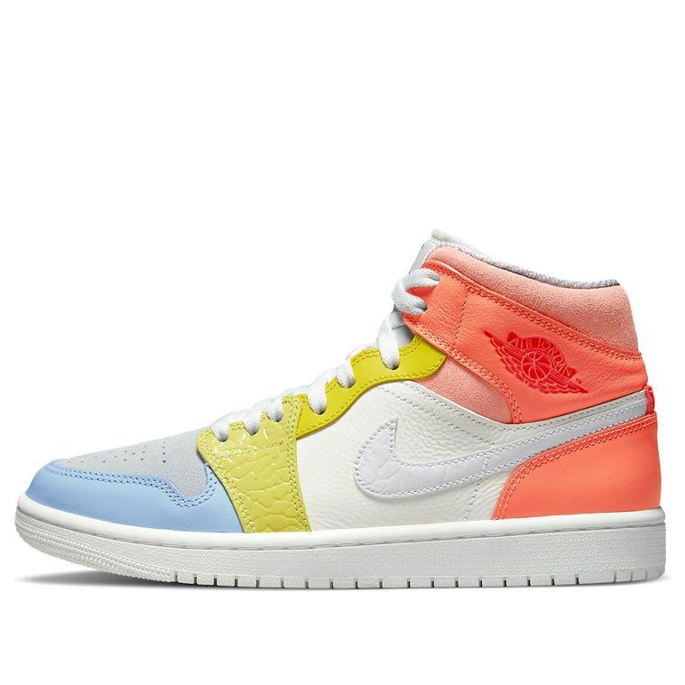 (WMNS) Air Jordan 1 Mid 'To My First Coach' DJ6908-100 Signature Shoe