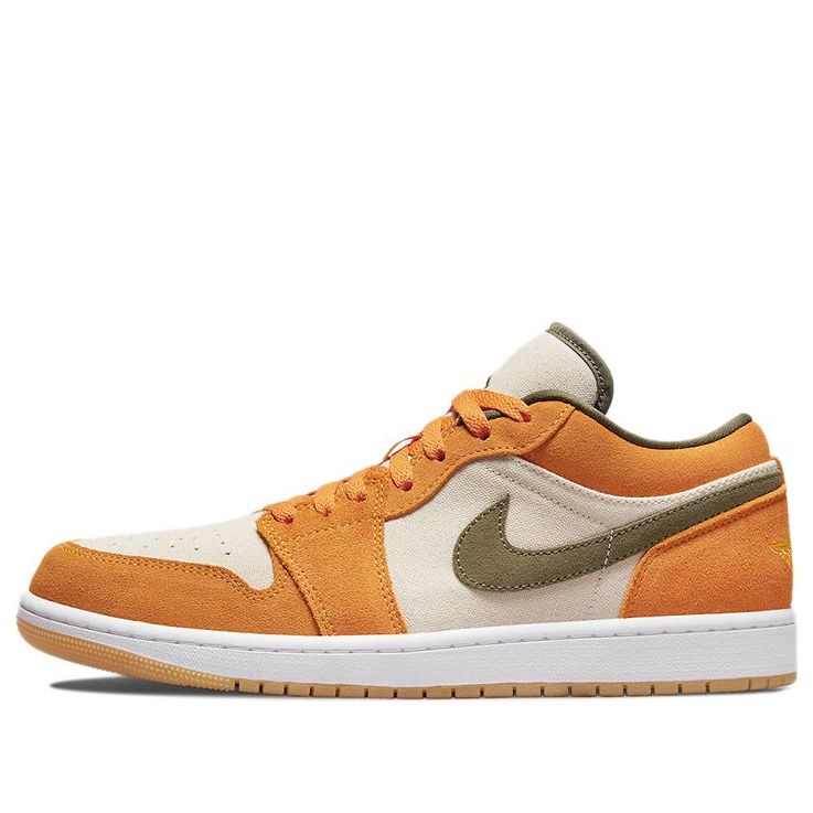 Air Jordan 1 Low SE 'Light Curry' DH6931-102 Signature Shoe