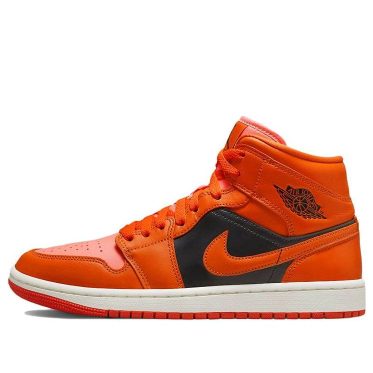 (WMNS) Air Jordan 1 Mid SE 'Rush Orange' DM3381-600 Cultural Kicks